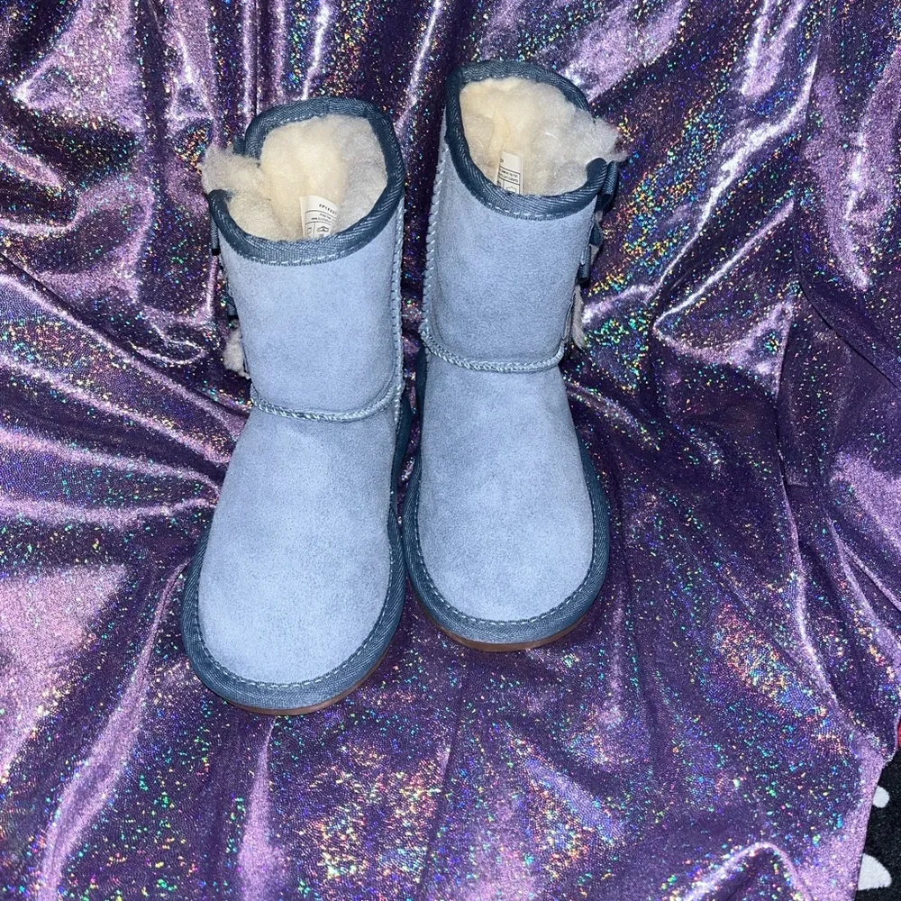 Toddler Blue Koolaburra By UGG Boots